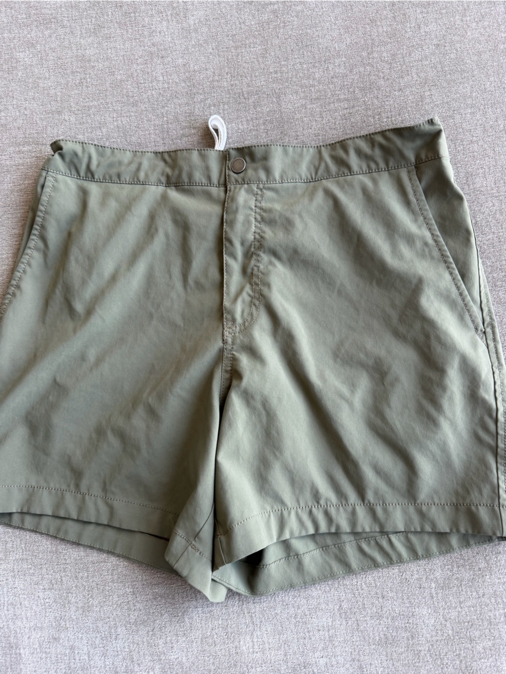 Abercrombie & Fitch Olive Green Drawstring Women’s Shorts